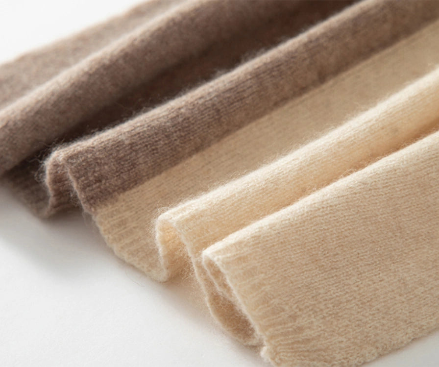 컬러블록 캐시미어 스카프 – 부드럽고 따뜻한 미니멀 스타일 | 다양한 색상