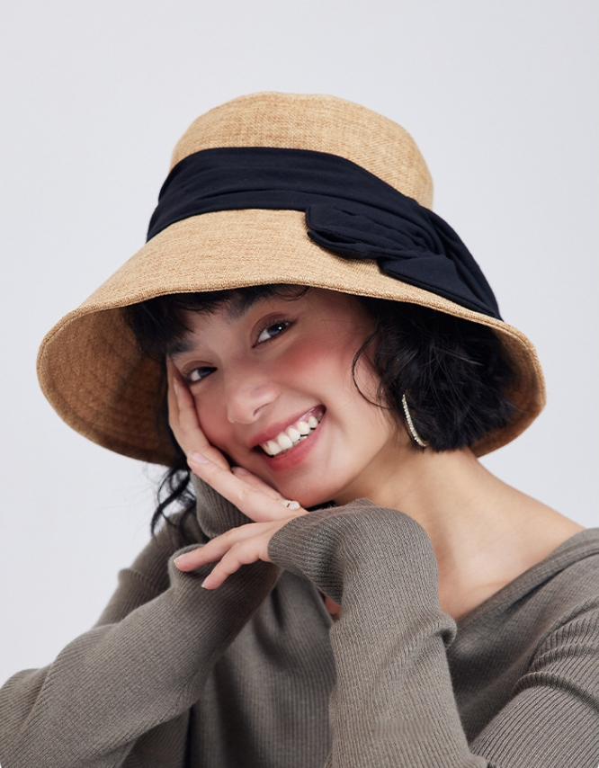 Wide Brim Breathable Bucket Hat - Everyday Sun Hat for Outings - AOA Fashion Accessories
