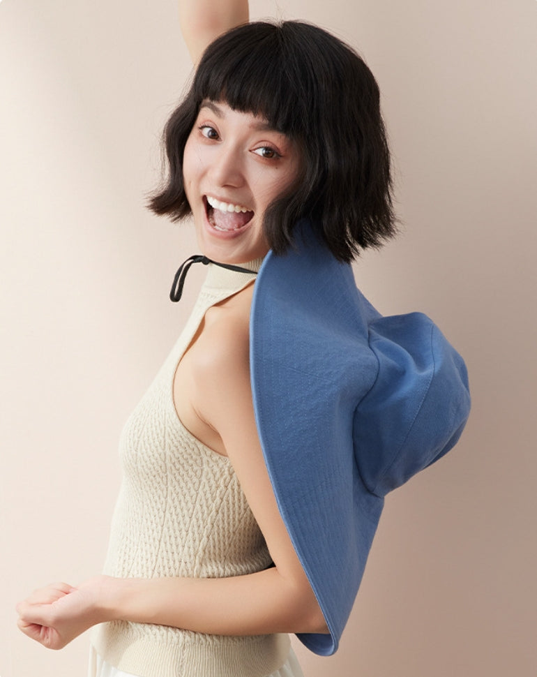 Wide Brim Sun Hat for Women – UV Protection Sun Visor Hat - AOA Fashion Accessories