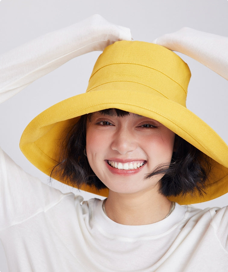 Wide Brim Sun Hat for Women – Breathable  UV Protection Sun Hat - AOA Fashion Accessories