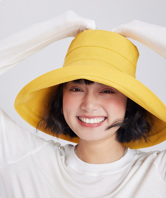 Wide Brim Sun Hat for Women – Breathable  UV Protection Sun Hat - AOA Fashion Accessories