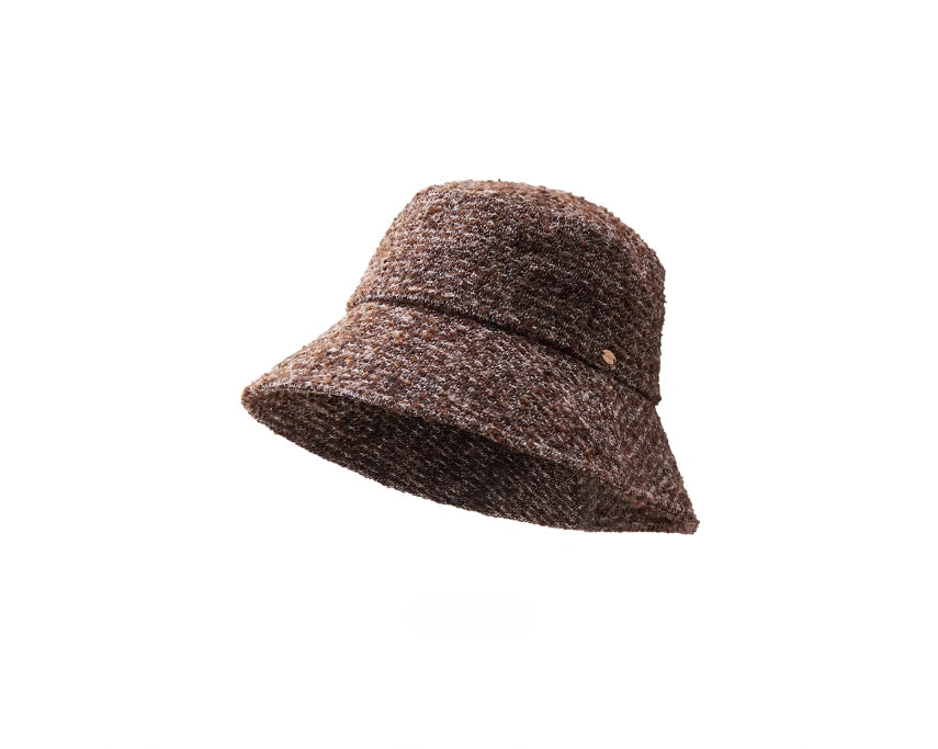 Wool Blend Tweed Bucket Hat – Classic & Cozy | Multiple Colors