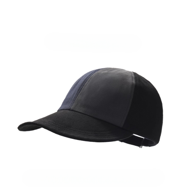 Colorblock Cotton Baseball Cap - AOA Fashion Accessories