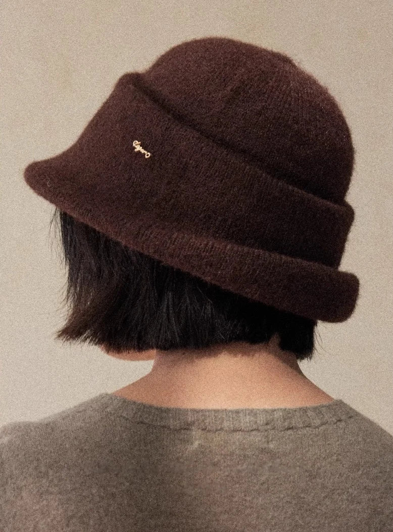Elegant Solid Knit Bucket Hat for Women | Multiple Colors - OESLO