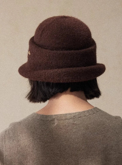 Elegant Solid Knit Bucket Hat for Women | Multiple Colors - OESLO