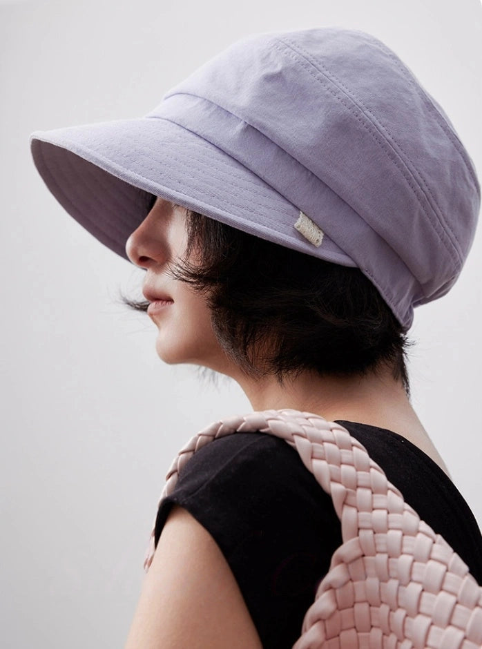 Elegant Cotton Bucket Hat for Women – Wide Brim Sun Hat OESLO