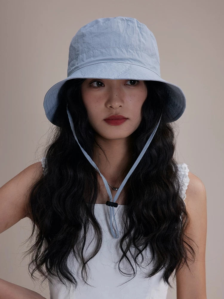 UPF 50+ Packable Sun Hat with Adjustable Chin Strap OESLO