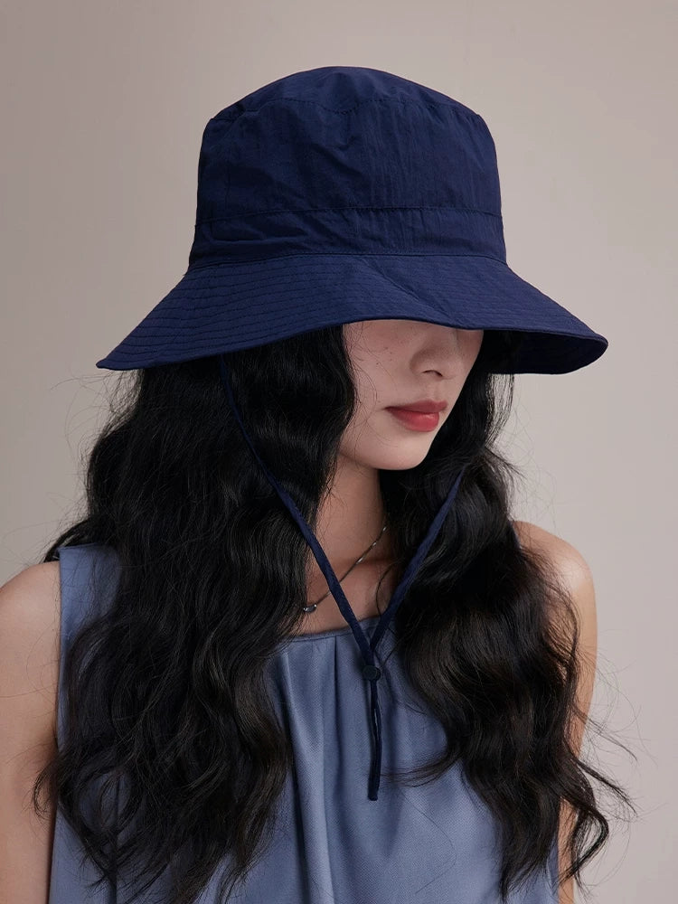 UPF 50+ Packable Sun Hat with Adjustable Chin Strap OESLO