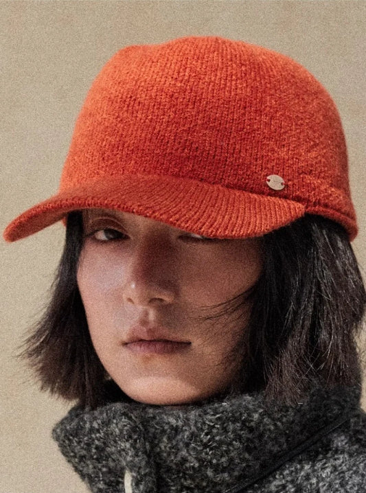 Knitted Baseball Cap for Women | Multiple Colors
